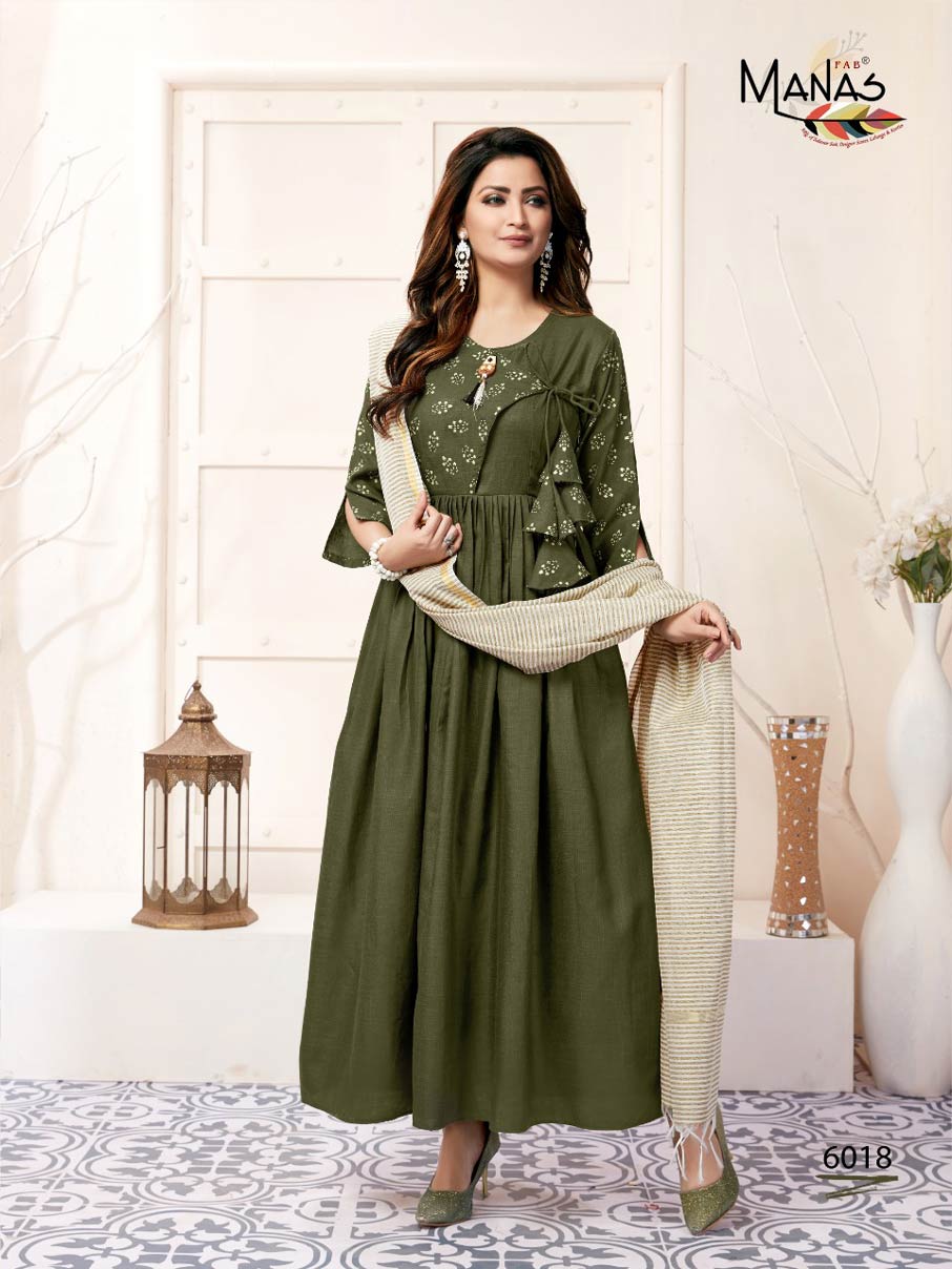 Manas Kiara Vol-3 Maya Slub Dupatta Kurti Manas Kiara Vol-3 Maya Slub Dupatta Kurti